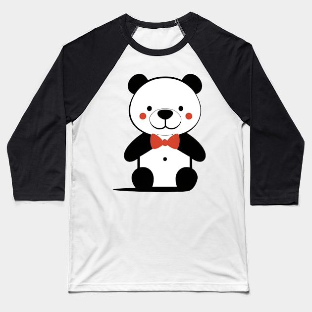 Teddy Bear Baseball T-Shirt by ArtShare